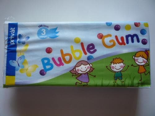 Papírzsebkendő PRIVÁT bubble gum
