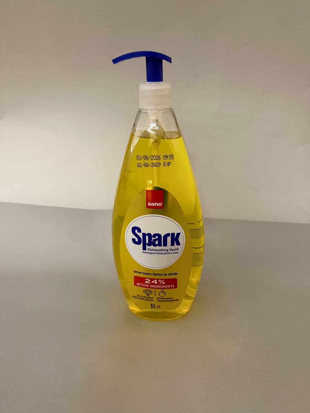 Sano Spark Lemon mosogatószer