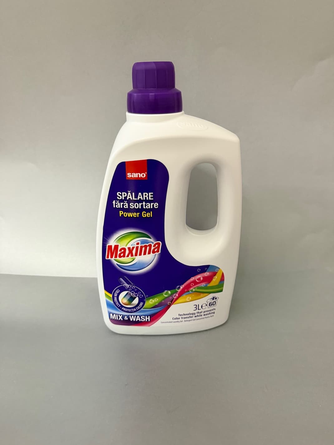 Sano Maxima Power Gel Mix & Wash mosógél