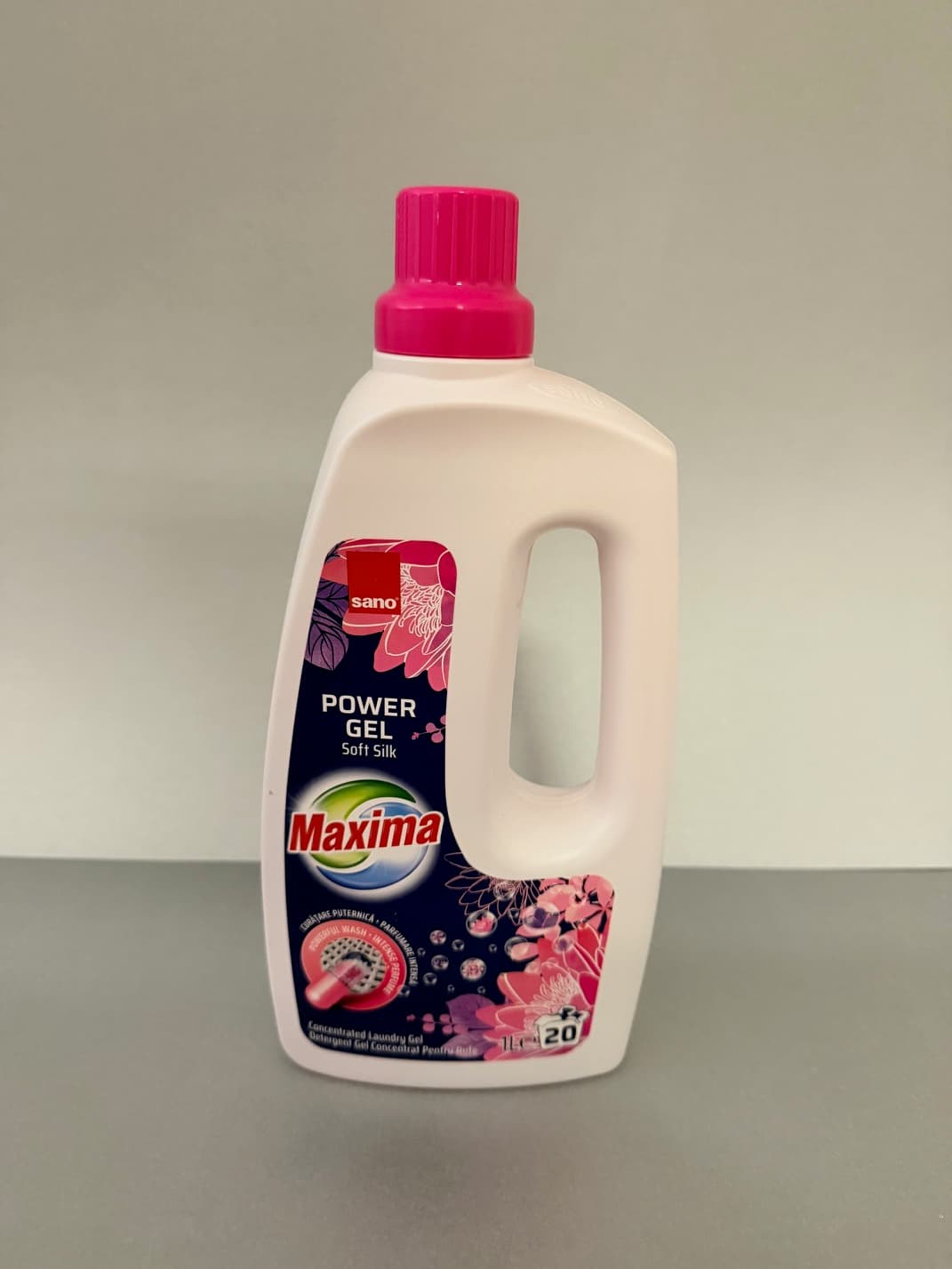 Sano Maxima Power Gel Soft Silk mosógél