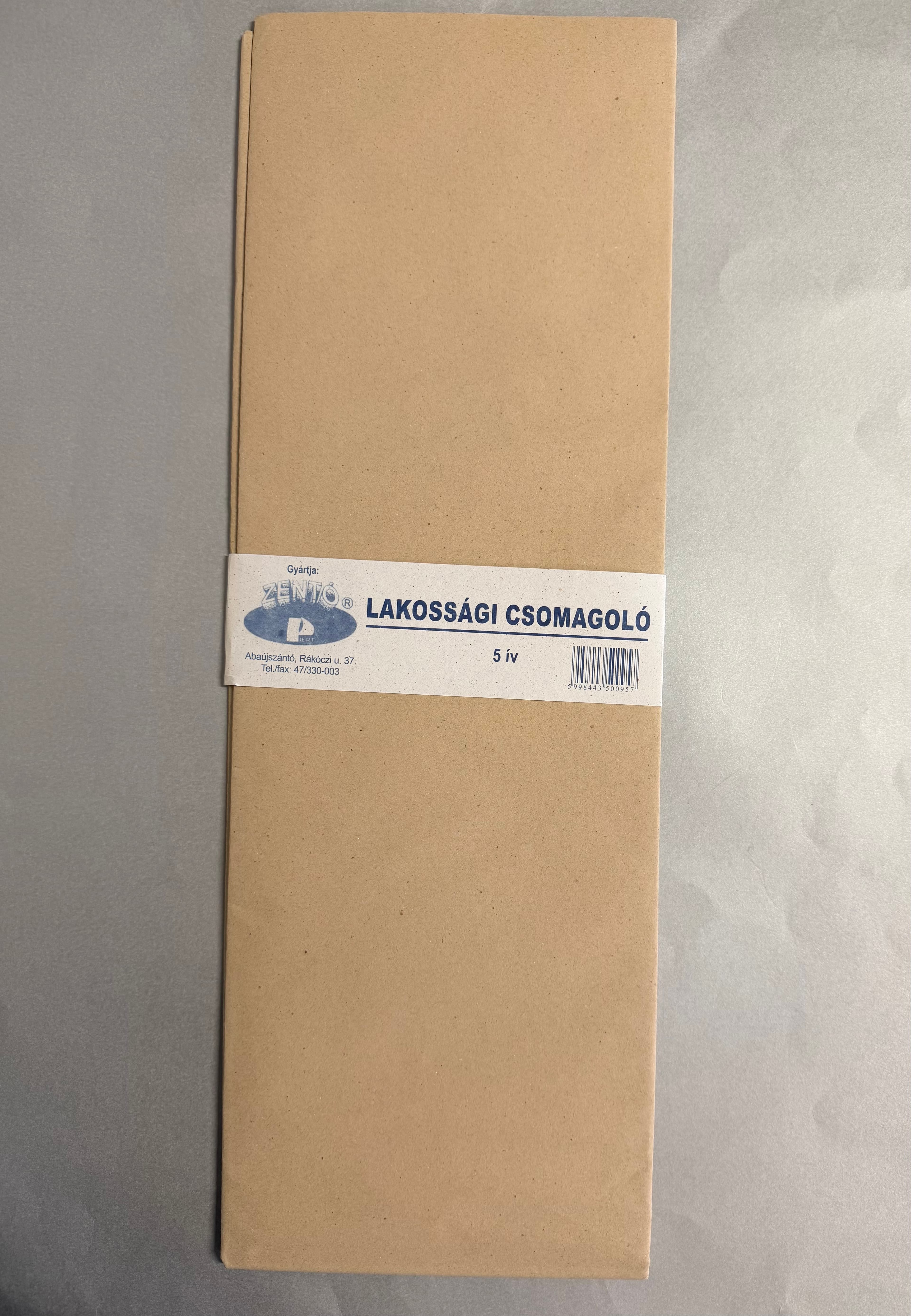 Lakossági csomagolópapír