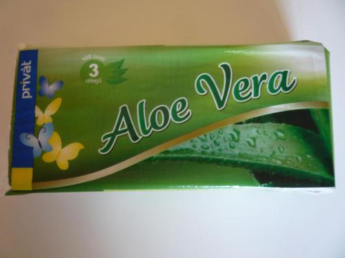 Papírzsebkendő PRIVÁT Aloe Vera